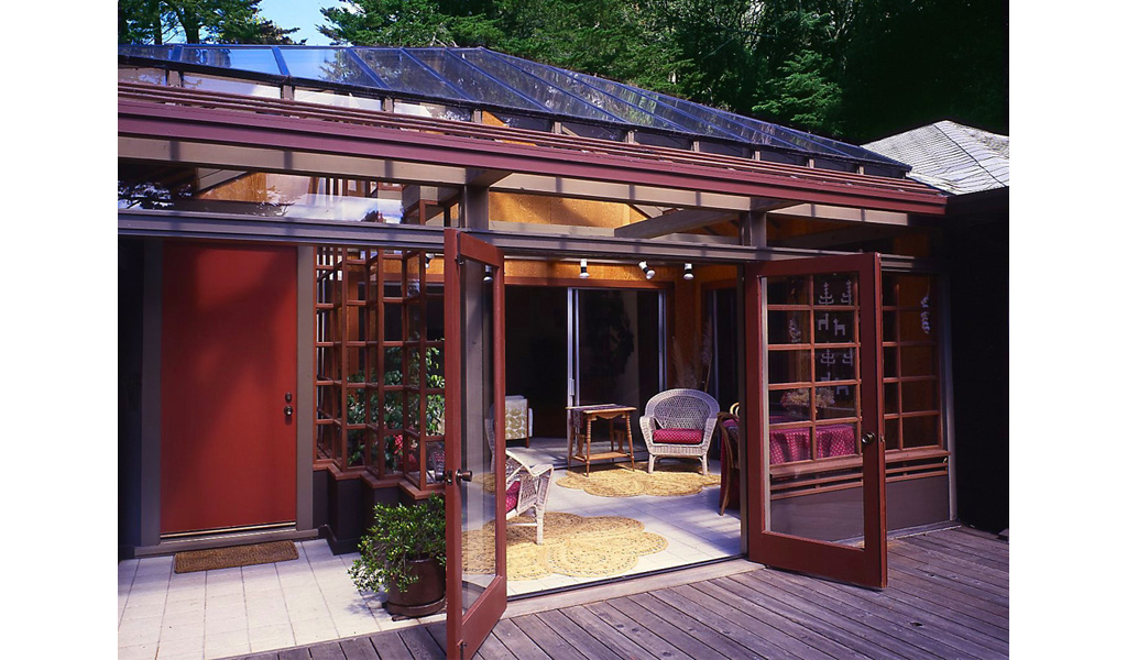 Glass Conservatory Interior