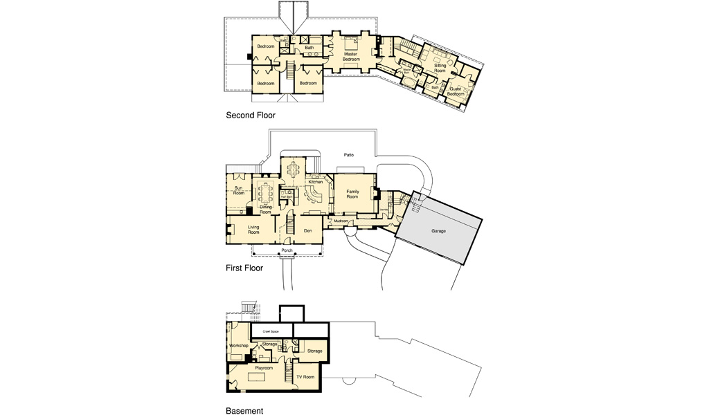 Sudbury Colonial Floor Plan